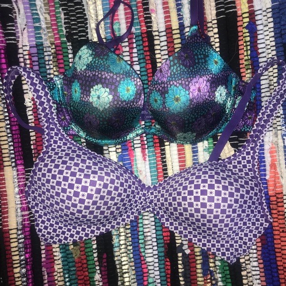 36C Purple Bra Lot Bundle - Picture 1 of 3